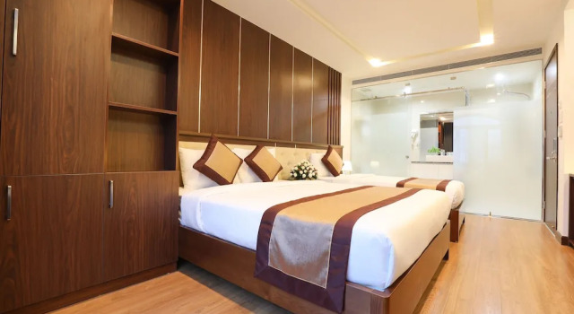 Трёхместный номер Семейный с видом на город Prague Hotel