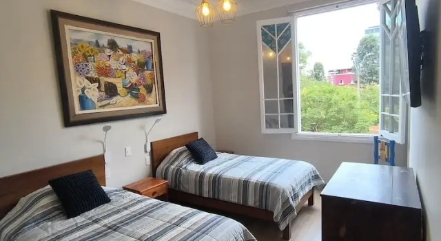 Двухместный номер Premium с видом на парк Flying Dog Hostel