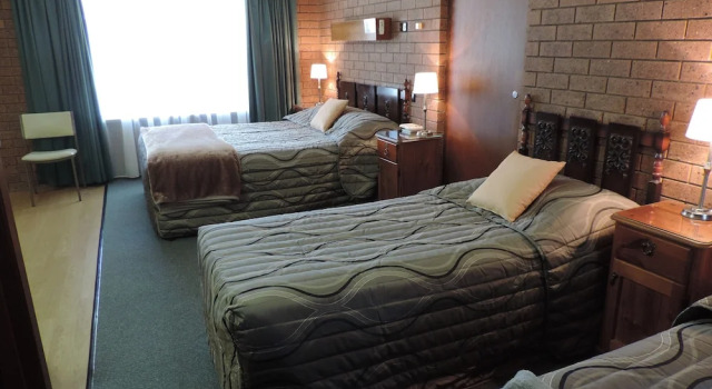 Семейный люкс c 1 комнатой Greenacres Motel Corowa