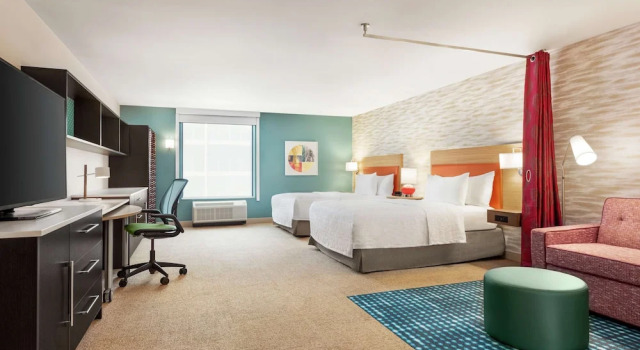 Четырёхместная студия Home2 Suites By Hilton Milwaukee West