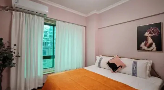 Люкс с 4 комнатами Guangzhou Xiaoshiguang Aesthetic Homestay