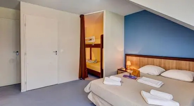 Кровать в общем номере Résidence Vacancéole - Les Balcons dAix