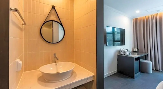 Standard- dobbelt værelse Brown Dot Hotel Deokcheon