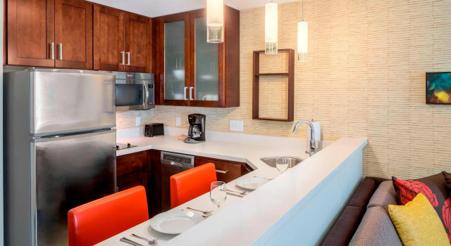 Двухместная студия Residence Inn by Marriott Wheeling/St. Clairsville