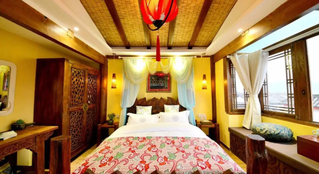 Mu Yue Qi Boutique Inn, Забронировать Бутик-отель Лицзян Юньнань, рядом с Улица Сквер-стрит Древнего города Даянь