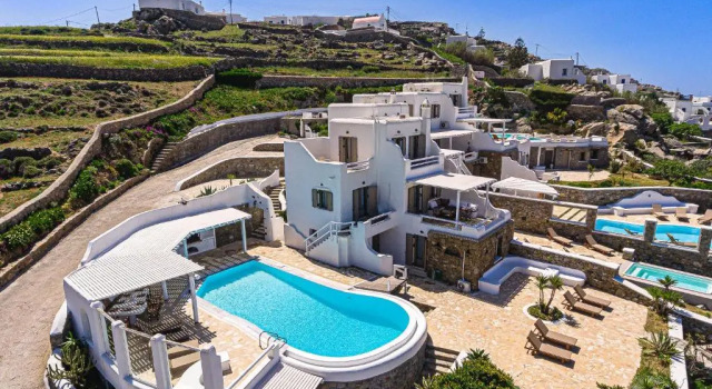 Вилла Deluxe с 4 комнатами 9 Muses Villas Mykonos