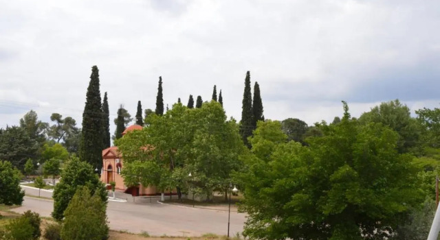Habitación doble Estándar con balcón y con vista Ermis