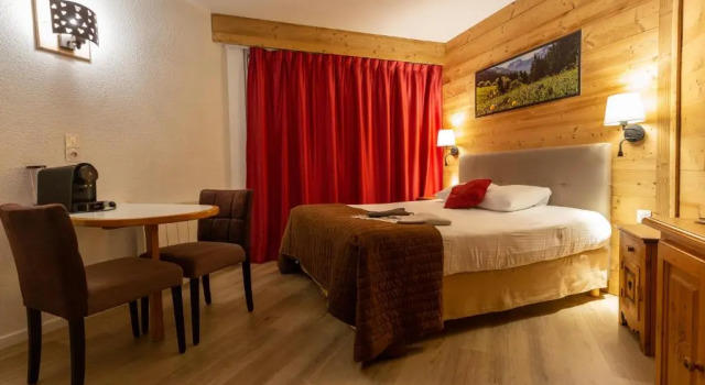 Двухместная студия Comfort Résidence Côté Chalet