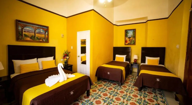 Трёхместный номер Deluxe Hotel del Peregrino Boutique Hotel