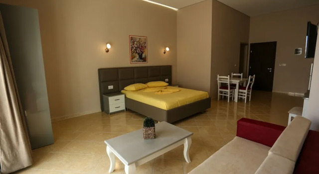 Апартаменты Standard с балконом и рядом с пляжем Serxhio Apartments
