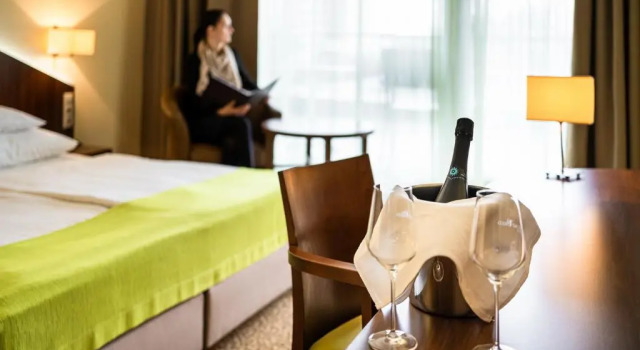 Двухместный номер Deluxe с балконом Hotel Margareta