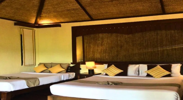 Шале с балконом и с красивым видом из окна Pai Hotsprings Spa Resort
