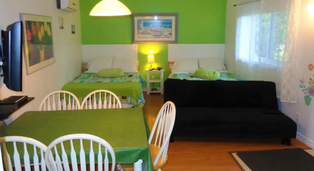Четырёхместная студия Motel des Deux Lacs