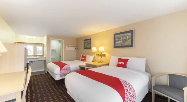 Семейный номер Standard OYO Hotel Starlite Seneca Falls