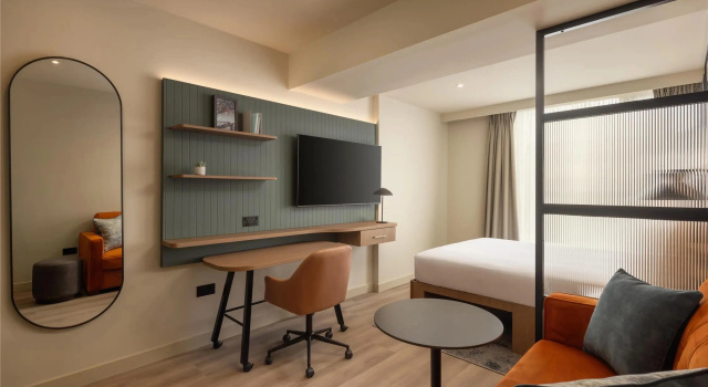 Двухместный семейный люкс Home2 Suites By Hilton Dublin City Centre