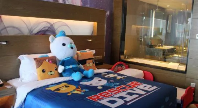 Standardowy rodzinny pokój Novotel Rizhao Suning