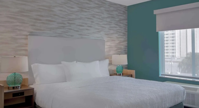 Люкс c 1 комнатой Home2 Suites By Hilton Jacksonville Downtown