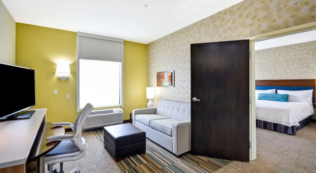 Люкс c 1 комнатой Home2 Suites By Hilton Fort Worth Southwest Cityview