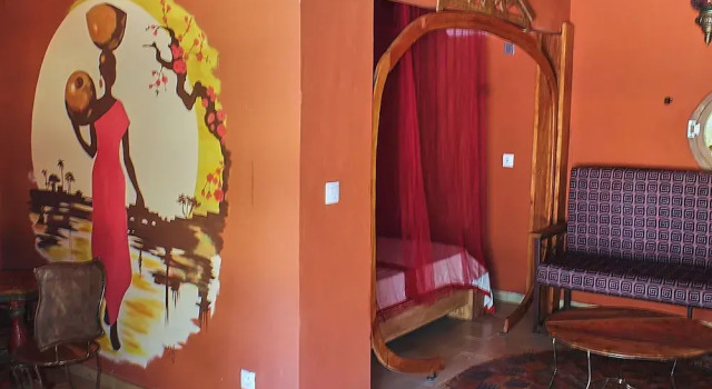 Вилла с видом на бассейн Wassado cultural lodging