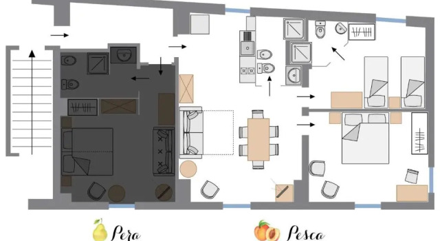 Апартаменты Agriturismo Tenuta la Pila