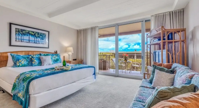 Whaler 6th Floor Oceanview Studio 0 Bedroom Condo by Redawning