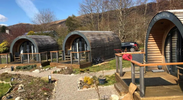Капсула Luxury Loch Leven Hotel & Distillery