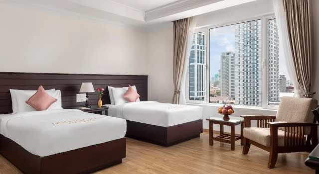 Двухместный номер Deluxe Duong Chan Hotel