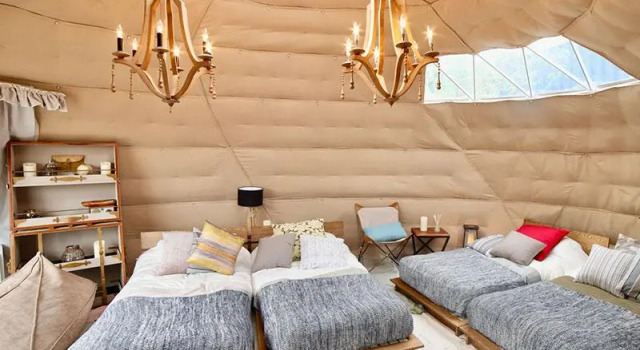 Люкс Yufuin Glamping COMOREBI