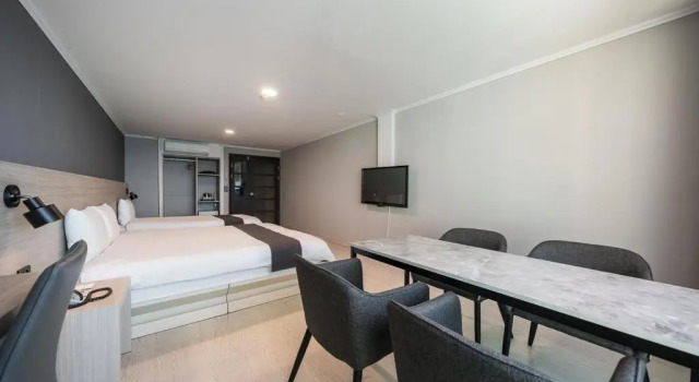 Трёхместный номер Standard с видом на море Gyeongpo Soo Hotel