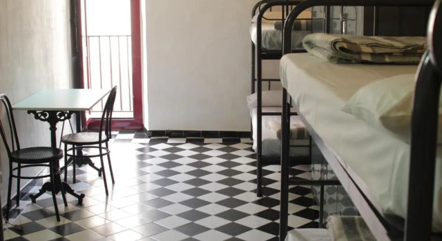 Кровать в общем номере Hostel New York
