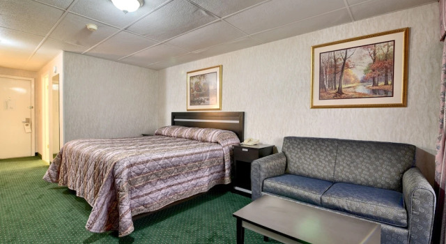 Двухместный номер Standard с балконом Roosevelt Inn & Suites Saratoga Springs