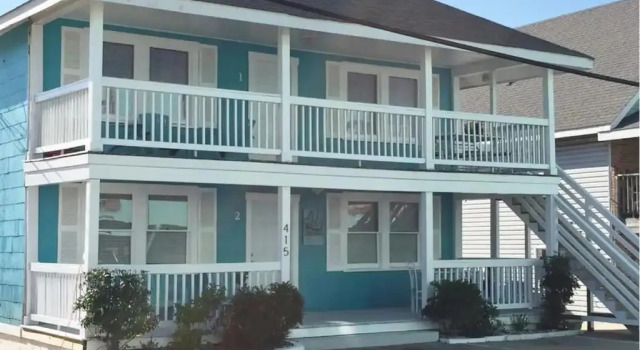 Mermaid Crossing Suite 2, Забронировать Отель Каролина-бич Уилмингтон, рядом с Odysea Surf and Kiteboard School