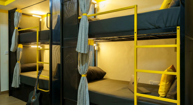 Кровать в общем номере (женский номер) The Hosteller Dehradun