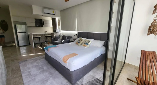 Perfect Studio Light and Nature in Aldea Zama, Rezerwuj Hotel Hotele w Quintana Roo z parkingiem, Parking