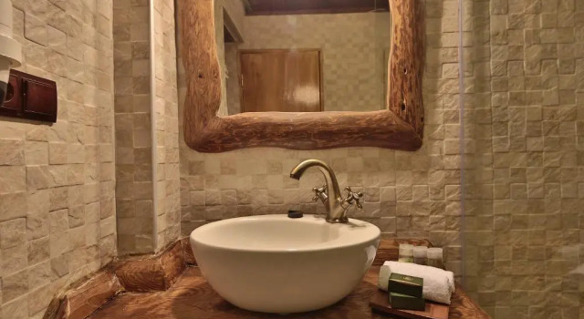 Трёхместный номер Standard с видом на бассейн Elif Stone House