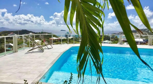 Коттедж V4 Magical view of the ocean and Saint Barth