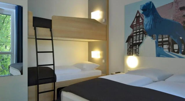 Семейный номер Standard B&B Hotel Braunschweig-City