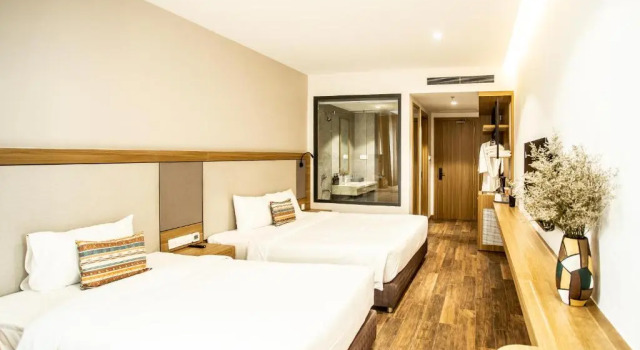 Трёхместный номер Deluxe Thanh Mai Hotel