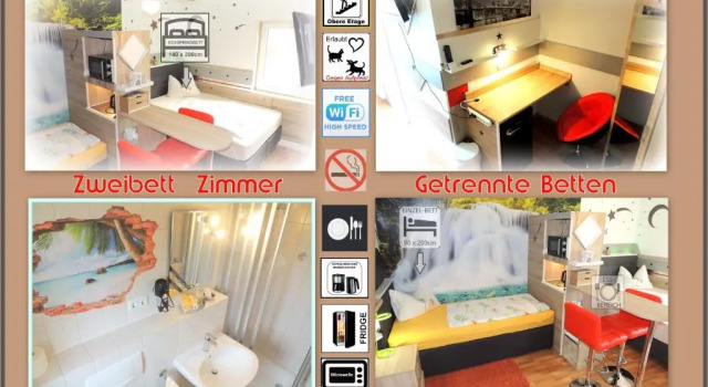 Двухместный номер Standard с видом на сад Hotel Garni Rodenbach