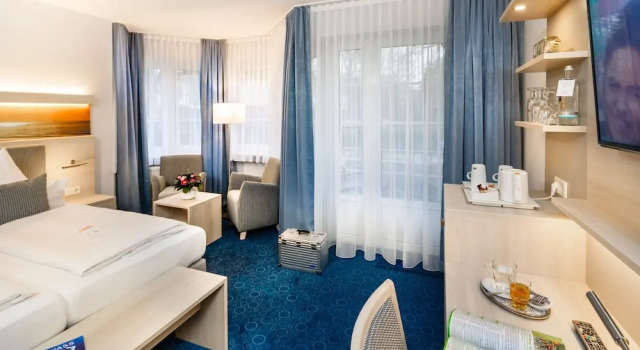 Двухместный номер Comfort с балконом Hotel Seeschwalbe