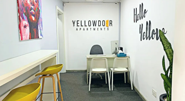 Yellow Door Apartments, Rezervasyon Daire Mobushipe daireler, Daire