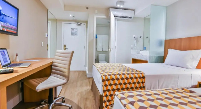 Двухместный номер Standard Sleep Inn Aeroporto de Guarulhos - São Paulo