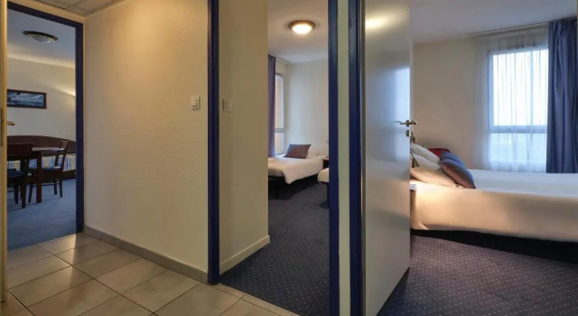 Апартаменты с 2 комнатами Comfort Aparthotel Carcassonne