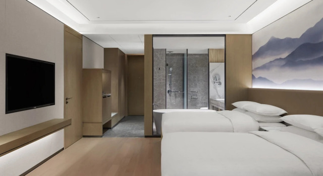 Superior Quádruplo quarto com vista para a cidade Sheraton Fuqing Hotel