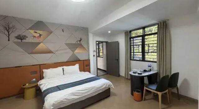Люкс Luxury Qingyuan Fogang Xile Shangpin Wenquan Swimming Pool Homestay