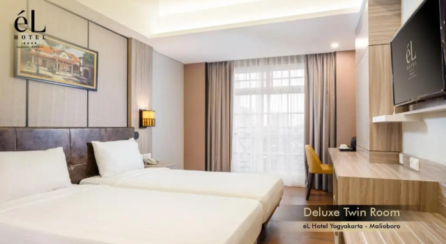 Номер Deluxe eL Hotel Yogyakarta Malioboro