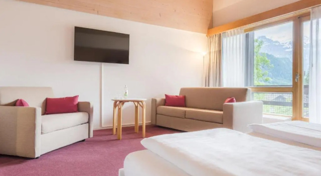 Двухместный номер Superior с балконом Hotel Kreuz Lenk