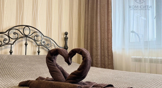 Апартаменты Цокольный этаж c 1 комнатой с балконом Home city Central apartments