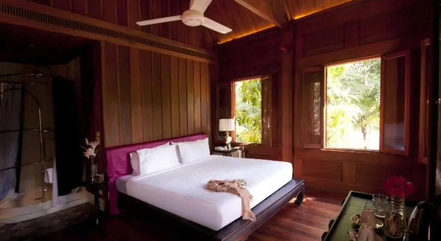 Двухместный номер Deluxe с балконом и с видом на сад Burasari Heritage Luang Prabang