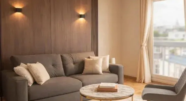 Parisian Studio with Eiffel Tower view & lift, Забронировать Отель Отели Парижа с парковкой, рядом с Espace Nadeshiko Paris France, Парковка